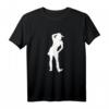 Line Dance Frau T-Shirt mit Cowboy Stiefeln und Hut – Klassisches Tanzshirt für Country & Western Tänzerinnen