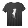 Line Dance Frau T-Shirt mit Cowboy Stiefeln und Hut – Klassisches Tanzshirt für Country & Western Tänzerinnen