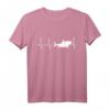 Hai-Geschenke für Hai-Liebhaber - Heartbeat T-Shirt mit Hai-Motiv, perfekt für Meeresfans & Shark Lover