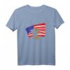 Linedance Amerikanische Flagge Tanzen Cowboystiefel Geschenk T-Shirt – Perfektes Geschenk für Tanzfans, Familienmitglieder & Country-Liebhaber zu Weihnachten, Geburtstag & besonderen Anlässen
