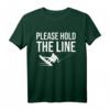 Please Hold the Line Wakeboard T-Shirt – Witziges Wassersport Geschenk für Wakeboarder und Surfer zu Geburtstag & Weihnachten