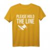 Please Hold the Line Wakeboard T-Shirt – Witziges Wassersport Geschenk für Wakeboarder und Surfer zu Geburtstag & Weihnachten
