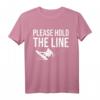 Please Hold the Line Wakeboard T-Shirt – Witziges Wassersport Geschenk für Wakeboarder und Surfer zu Geburtstag & Weihnachten
