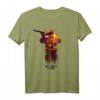 HapPanda WWII War Zone Front Line T-Shirt - Klassisch geschnitten, langlebig, perfekt für Geschichts- und Militärfans