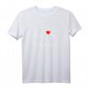 S Hearts My Life Line Valentinstagsgeschenk T-Shirt für Ihn, Sie, Kids – Perfekt für Katzenliebhaber zum Valentinstag & Geburtstag