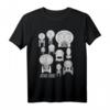 Star Trek Ships Schematics Line Up Premium T-Shirt – Offiziell lizenzierte Sci-Fi Kleidung für Trekkies