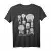Star Trek Ships Schematics Line Up Premium T-Shirt – Offiziell lizenzierte Sci-Fi Kleidung für Trekkies