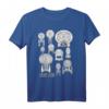 Star Trek Ships Schematics Line Up Premium T-Shirt – Offiziell lizenzierte Sci-Fi Kleidung für Trekkies