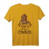 Cowgirl T-Shirt für Damen und Mädchen – Western Landhausstil, Line Dance & Rodeo Geschenk für Pferdeliebhaberinnen