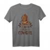 Cowgirl T-Shirt für Damen und Mädchen – Western Landhausstil, Line Dance & Rodeo Geschenk für Pferdeliebhaberinnen