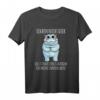 Nicht zu dick ironisches Nilpferd T-Shirt mit Spruch – Humorvolles Geschenk für Selbstvertrauen und innere Werte