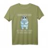 Nicht zu dick ironisches Nilpferd T-Shirt mit Spruch – Humorvolles Geschenk für Selbstvertrauen und innere Werte
