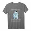 Nicht zu dick ironisches Nilpferd T-Shirt mit Spruch – Humorvolles Geschenk für Selbstvertrauen und innere Werte