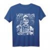 Psychedelisches Johnny Line T-Shirt für Trance, Goa & Psychedelic Festivals - Trippy Kleidung für Damen und Herren
