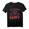 Line Dance macht mein Herz glücklich - Cooles Line Dance T-Shirt für Tänzer, Tanzlehrer & Country Fans als Geschenkidee
