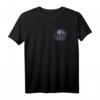 DÜNN Blau Line Police Officer Unterstützung Skull T-Shirt – Perfektes Geschenk für Polizisten und Unterstützer