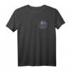 DÜNN Blau Line Police Officer Unterstützung Skull T-Shirt – Perfektes Geschenk für Polizisten und Unterstützer