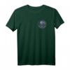 DÜNN Blau Line Police Officer Unterstützung Skull T-Shirt – Perfektes Geschenk für Polizisten und Unterstützer