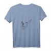 Trompete Line Art Musik Instrument T-Shirt – Minimalistisches Design für Musikliebhaber und Künstler