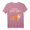 Offizielles Gassi Shirt Corgi Hund Hundehalter Frauchen T-Shirt – Niedliches Hundemotiv für Gassi gehen, als Geschenk für Hundehalter & Hundeliebhaber