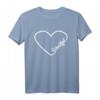 Schnitzel Heart Line Art Design German Meat Food Lover Gift T-Shirt – Perfect for Foodies, Meat Lovers & German Cuisine Fans for Birthdays, Father's Day, Mother's Day & Christmas