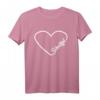 Schnitzel Heart Line Art Design German Meat Food Lover Gift T-Shirt – Perfect for Foodies, Meat Lovers & German Cuisine Fans for Birthdays, Father's Day, Mother's Day & Christmas