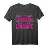 Line Dance T-Shirt - Lustiges Dance Shirt als Geschenk für Line Dance Liebhaberinnen und Liebhaber