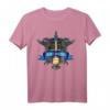St. Michael Schutzpatron der Polizeibeamten Thin Blue Line T-Shirt – Religiöses Geschenk für Polizisten, Christen & kirchliche Anlässe