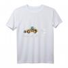 Lustiges Baustellen T-Shirt mit Radlader und Baustellenschild – Perfekt für Bauarbeiter, Maurer und Baustellenfans, auch als Kinderbekleidung und Spielzeug