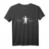 Herzschlag Herzlinie Herzfrequenz Schornsteinfeger T-Shirt – Lustiges Geschenk für Kamin- und Schornsteinfeger, Handwerker & Meister