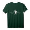 Herzschlag Herzlinie Herzfrequenz Schornsteinfeger T-Shirt – Lustiges Geschenk für Kamin- und Schornsteinfeger, Handwerker & Meister
