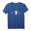 Herzschlag Herzlinie Herzfrequenz Schornsteinfeger T-Shirt – Lustiges Geschenk für Kamin- und Schornsteinfeger, Handwerker & Meister