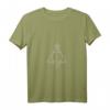 HapPanda Harry Potter Deathly Hallows Line Art T-Shirt mit V-Ausschnitt – Offiziell lizenziertes Fan-Merchandise