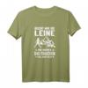 Damen Reicht mir die Leine ihr Narren Mantrailing T-Shirt – Lustiges Outfit für Hundeliebhaber, Rettungshundearbeit & Personenspürhunde