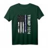 Trump 2024 Thin Blue Line T-Shirt - The Best Is Yet To Come für Trump Wähler, Patrioten, Polizisten & Unterstützer bei den US Wahlen 2024
