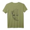 Marvel Guardians Of The Galaxy Groot Line Art Portrait T-Shirt – Offiziell lizenziertes Marvel Merchandise für Fans