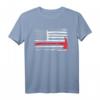 Firefighter Thin Red Line Flag Hero Fireman T-Shirt – Amerikanisches Patriotisches Geschenk für Feuerwehrleute und Helden