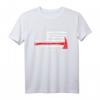Firefighter Thin Red Line Flag Hero Fireman T-Shirt – Amerikanisches Patriotisches Geschenk für Feuerwehrleute und Helden
