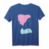 Line Art Woman Face Abstract Minimalistic T-Shirt – Unique Artistic Gift for Father's Day, Mother's Day, Birthdays & Special Occasions
