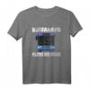 Lustiges Busfahrer Spruch T-Shirt - Piloten der Straße für Linien-, Schul- & Reisebusfahrer mit Busführerschein