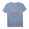 Coca-Cola Is My Happy Place Beach Line Art Logo T-Shirt – Offiziell lizenzierte Coca-Cola Mode für Männer und Frauen