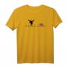 HapPanda T-Shirt mit Elch, Norwegen Flagge und Herzschlag - Perfektes Geschenk für Skandinavien- und Norwegen-Liebhaber