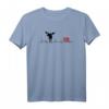 HapPanda T-Shirt mit Elch, Norwegen Flagge und Herzschlag - Perfektes Geschenk für Skandinavien- und Norwegen-Liebhaber