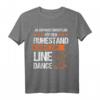 Linedance Western Line Dance Country Tanz T-Shirt – Lustiges Geschenk für Rentner, Tänzer & Tanzlehrer im Trend