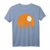 Star Wars Group Shot Line Up Under The Moon Halloween T-Shirt - Offiziell lizenzierte Star Wars Fanbekleidung