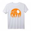 Star Wars Group Shot Line Up Under The Moon Halloween T-Shirt - Offiziell lizenzierte Star Wars Fanbekleidung