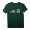 Busfahrer Evolution Entwicklung Busfahrerin T-Shirt - Lustiges Geschenk für Busfahrer, Linien- und Schulbusfahrer, Weihnachten & Geburtstagsgeschenk