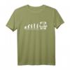 Busfahrer Evolution Entwicklung Busfahrerin T-Shirt - Lustiges Geschenk für Busfahrer, Linien- und Schulbusfahrer, Weihnachten & Geburtstagsgeschenk
