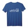 Busfahrer Evolution Entwicklung Busfahrerin T-Shirt - Lustiges Geschenk für Busfahrer, Linien- und Schulbusfahrer, Weihnachten & Geburtstagsgeschenk