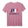 I Love Bordeaux Herz Frankreich Flagge T-Shirt – Perfektes Souvenir für Bordeaux-Liebhaber und Frankreich-Fans